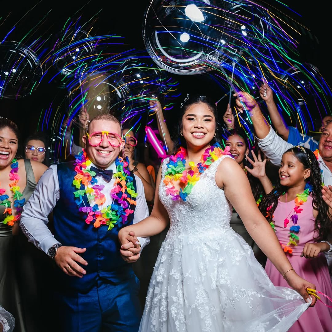 Fiesta de boda en una celebración de boda.